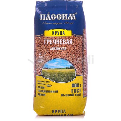 Крупа Пассим 800г гречневая