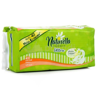 Прокладки гигиенические NATURELLA Ultra Camomile Normal 40шт (1/12)
