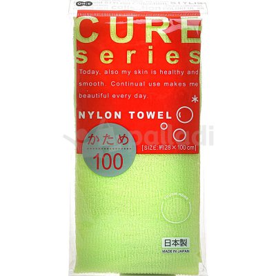 Мочалка для тела OHE CURE series жёсткая 100см зеленый 