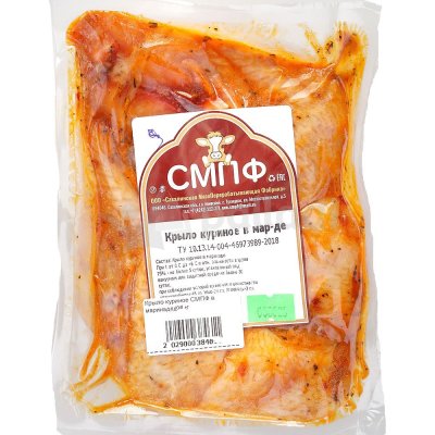 Крыло куриное СМПФ в маринаде 0,95кг