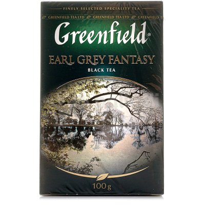 Чай Гринфилд 100г  Earl Grey Fantasy черный (1/14)