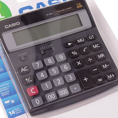 Калькулятор электронный D-40L CASIO