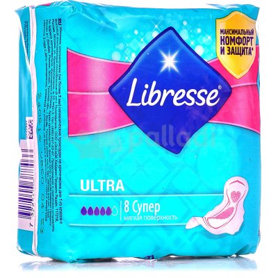 Прокладки гигиенические LIBRESSE Ultra Super 8шт