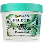 Маска для волос Garnier Fructis Superfood 3в1 Увлажнение Алоэ 390мл