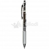 Ручка гелевая автоматическая с резиновой манжетой черный 0,5мм ENERGEL