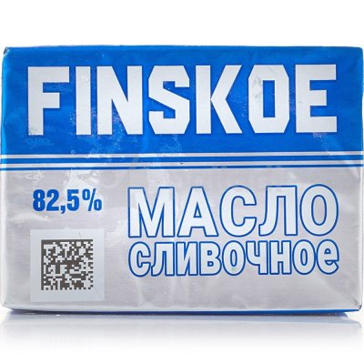 Масло сладко-сливочное FINSKOE 82.5% 200г ГОСТ