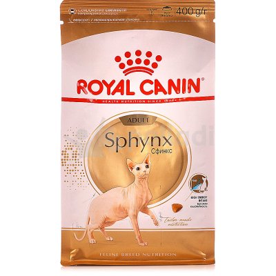 Royal Canin Sphynx Корм для взрослых кошек старше 12 месяцев 400г