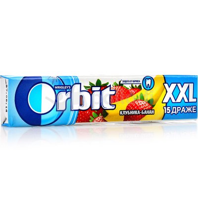 Orbit Клубника банан ХХL 20,4г
