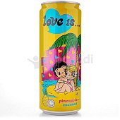 Напиток Love is 330мл ананас-кокос