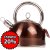 АКЦИЯ! -20% Чайник со свистком 2,5л арт. М11-26ч2/5