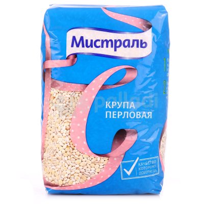 Крупа Мистраль 900г Перловая