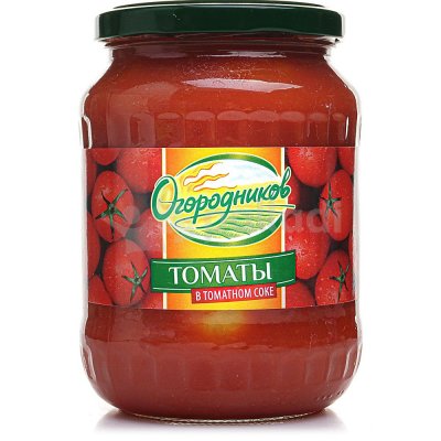 Томаты в томатном соке Огородников 720г 
