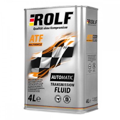 Масло трансмиссионное ROLF ATF Multivehicle 4л синтетическое
          Артикул: 322288