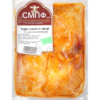 Бедро куриное СМПФ в маринаде 1,1кг