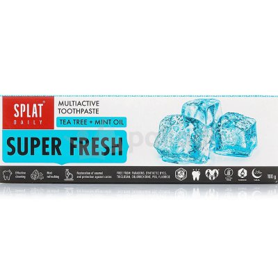 Зубная паста SPLAT Daily SUPER FRESH 100мл