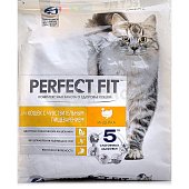 Корм Perfect Fit 1,2кг для кошек с чувствительным пищеварением с индейкой