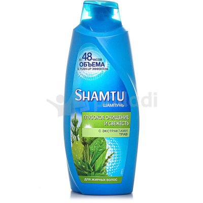Шампунь SHAMTU Глубокое очищение для жирных волос 650мл