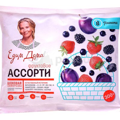 Планета витаминов Фруктовое ассорти 300г