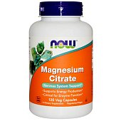 NOW Magnesium Citrate (120 капс)