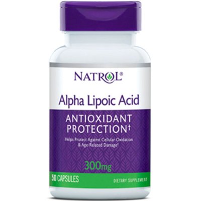 Natrol Alpha Lipoic Acid 300mg (50 капс)