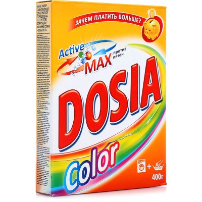 УД Стиральный порошок DOSIA Color 400гр