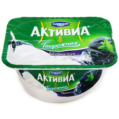 Активиа 130г творожная чернослив Danone 