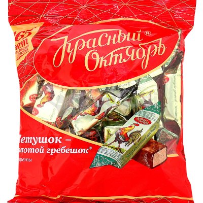 Конфеты Красный Октябрь 250г Петушок - Золотой гребешок  