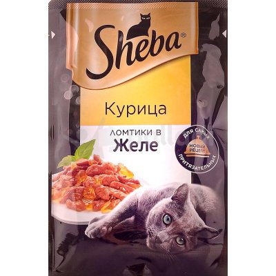 Шеба 75г курица в желе 