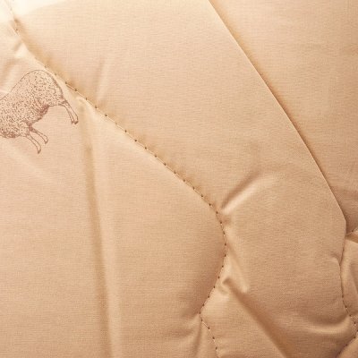Одеяло Золотое Руно овечья шерсть1,5 спальное 140 х 205 см 