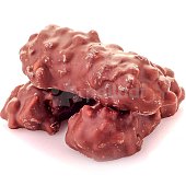 Вафли Яшкино с изюмом и арахисом, в молочно-шоколадной глазури 300г