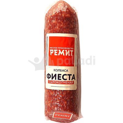 РЕМИТ Колбаса сырокопченая Фиеста 250г