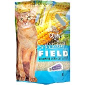 Наполнитель для кошачьих туалетов SAVANNA Field Corn комкующийся кукурузный смываемый 6л Лаванда