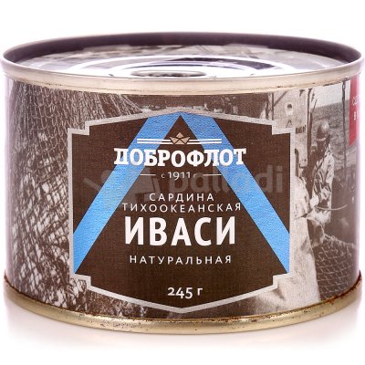 Сардина тихоокеанская Иваси 245г Доброфлот