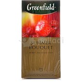 Чай Гринфилд 25пак Summer Bouquet малина