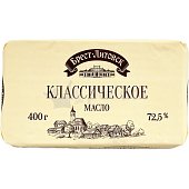 Масло сливочное Брест-Литовск 400г 72,5% 