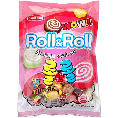 Карамель Roll & Roll Soft candy 350г со вкусом фруктов