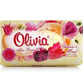 Мыло туалетное OLIVIA мальва 90г