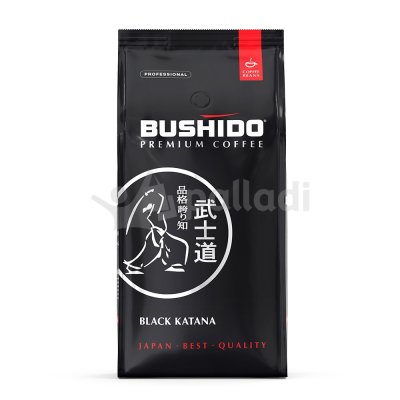 Кофе BUSHIDO Black Katana 1000г зерновой