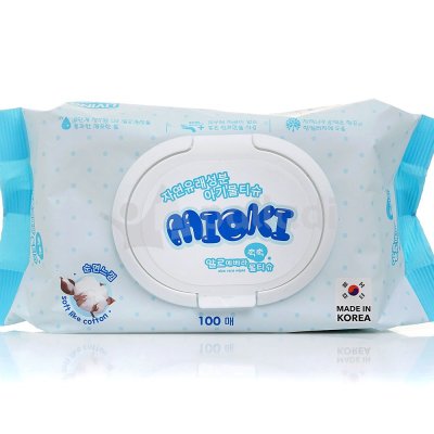 Салфетки влажные MIOKI детские 100шт 