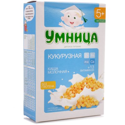 Каша Умница 200г кукурузная с 5 месяцев