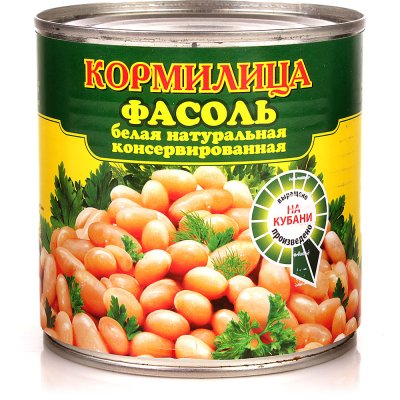 Фасоль Кормилица 425г белая ж/б