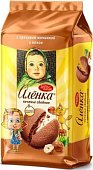 Печенье Красный Октябрь Аленка 160г с ореховой начинкой и какао