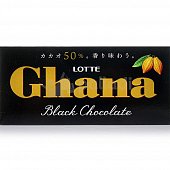 Шоколад Лотте BLACK 50г темный