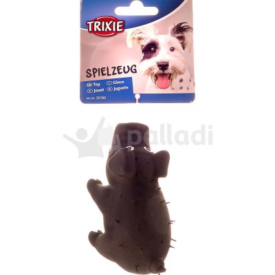 Игрушка для собак Свинка с пищалкой латекс 15см арт. 35190