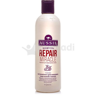 Шампунь AUSSIE Repair Miracle 300мл для сухих поврежденных волос