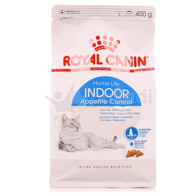 Royal Canin Indoor Appetite Control  Корм для взрослых кошек в возрасте от 1 года до 7 лет 400г