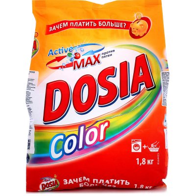 УД Стиральный порошок DOSIA Color 1,8кг