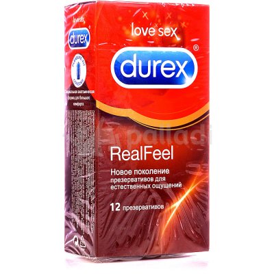 Презервативы DUREX RealFeel (12шт)