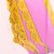 Бант декоративный полипропиленовый 3см 16-Pink-BW-MET-30113-H1