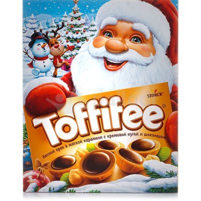 Набор шоколадных конфет Toffifee 250г